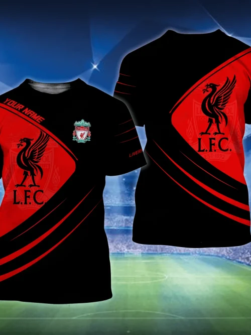Personalized Liverpool F.C 3D Full Printing Set, Liverpool F.C Shirt, Liverpool F.C Shirt, Hoodie, Short, Polo, hawaii